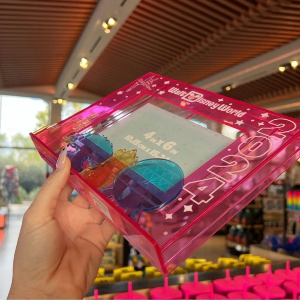 2024 WDW Pink Picture Frame- 4x6